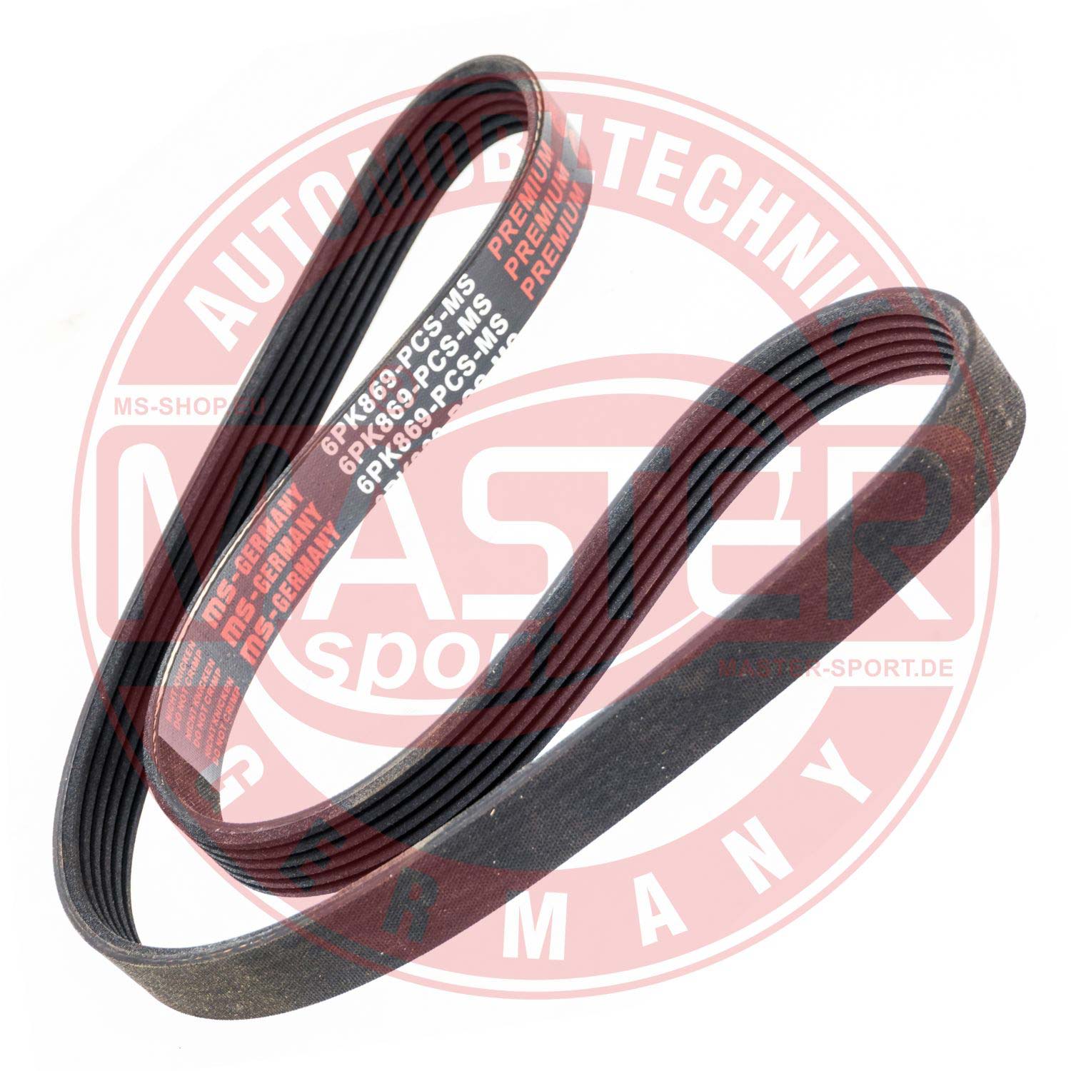 Curea transmisie cu caneluri MASTERSPORT GERMANY 6PK869-PCS-MS