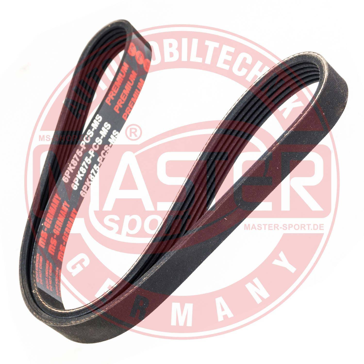 Curea transmisie cu caneluri MASTERSPORT GERMANY 6PK875-PCS-MS