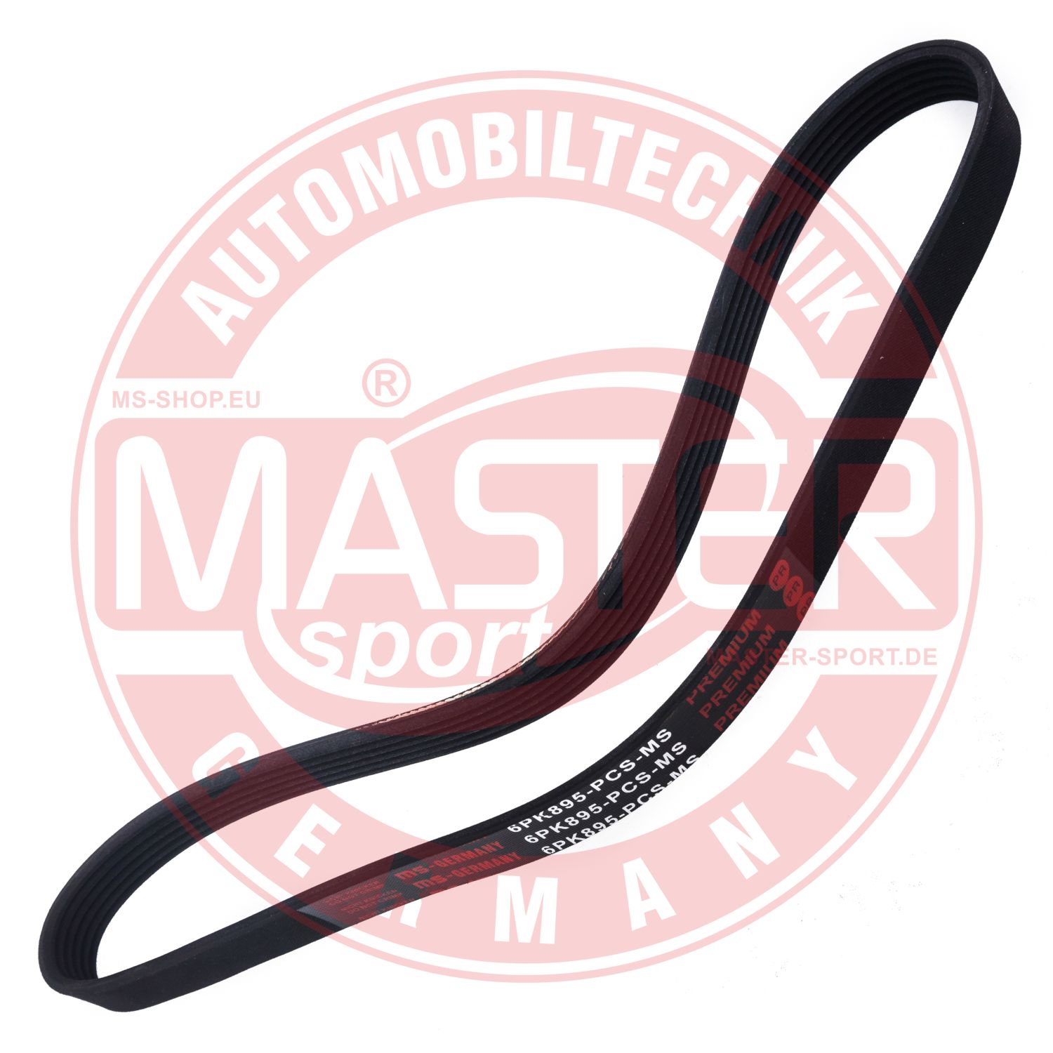 Curea transmisie cu caneluri MASTERSPORT GERMANY 6PK895-PCS-MS