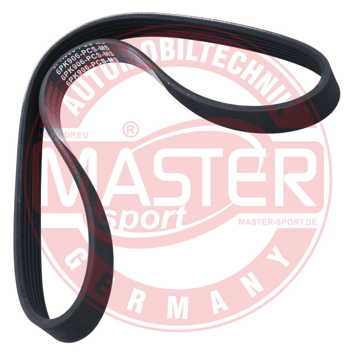 Curea transmisie cu caneluri MASTERSPORT GERMANY 6PK906-PCS-MS