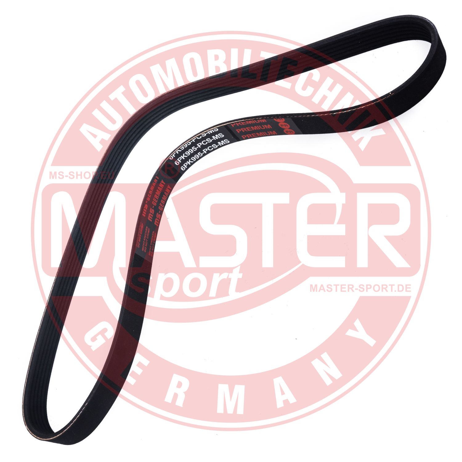 Curea transmisie cu caneluri MASTERSPORT GERMANY 6PK995-PCS-MS