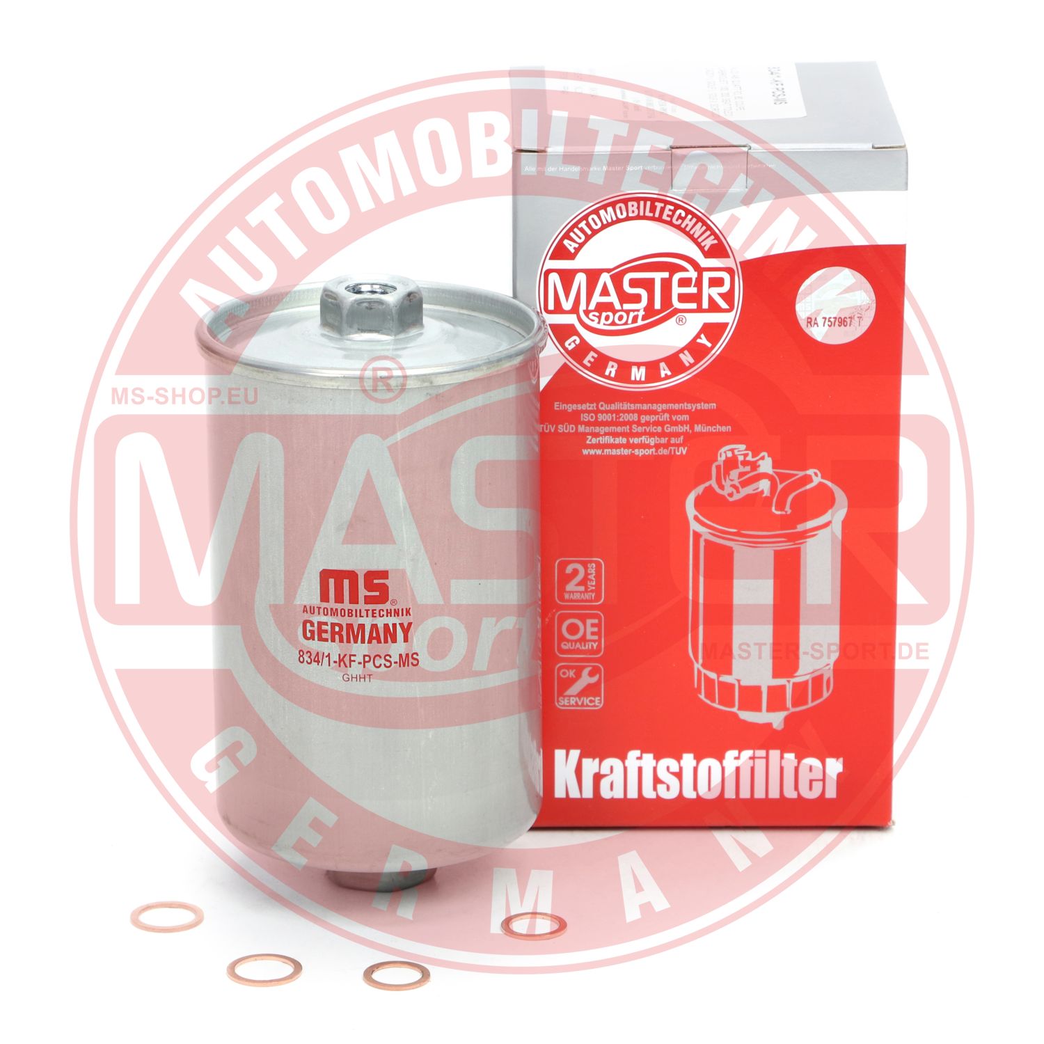 Filtru combustibil MASTERSPORT GERMANY 834/1-KF-PCS-MS