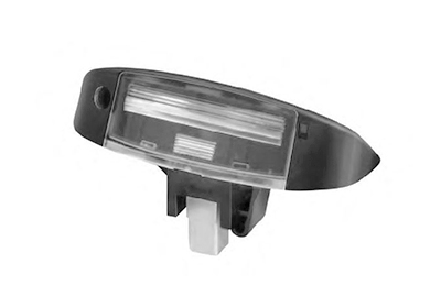 Iluminare numar de circulatie VAN WEZEL 1650920