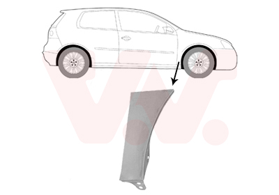 Aripa VW GOLF V (1K1) 1.9 TDI  diesel 105 cai VAN WEZEL 5894156