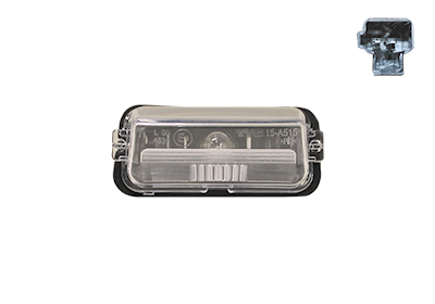 Iluminare numar de circulatie VAN WEZEL 5407920