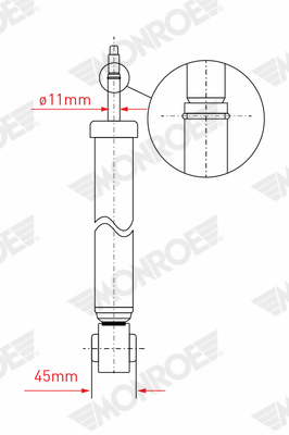 Amortizor MONROE G1220