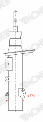Amortizor MONROE G8097