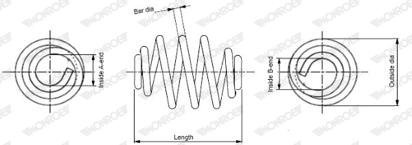 Arc spiral MONROE SN2818