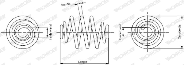 Arc spiral MONROE SP2817