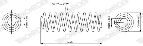 Arc spiral MONROE SP4120