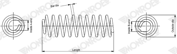 Arc spiral MONROE SP4740