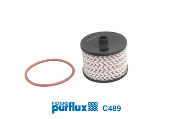 Filtru combustibil PEUGEOT 407 (6D_) 2.0 HDi (6DRHRH)  diesel 140 cai PURFLUX C489