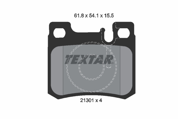 Placute frana TEXTAR 2130103