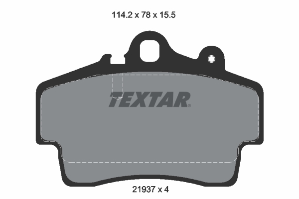 Placute frana TEXTAR 2193702