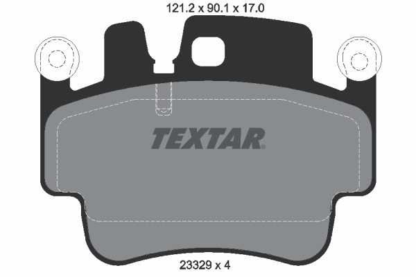 Placute frana TEXTAR 2332902