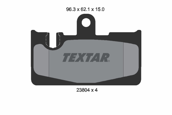 Placute frana TEXTAR 2380401