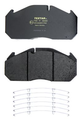 Placute frana TEXTAR 2903009