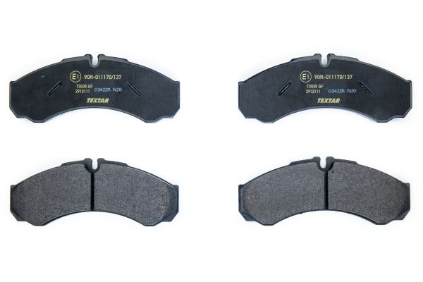Placute frana TEXTAR 2912111