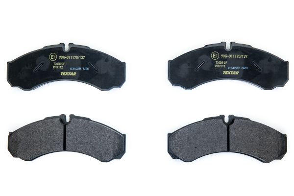 Placute frana TEXTAR 2912112