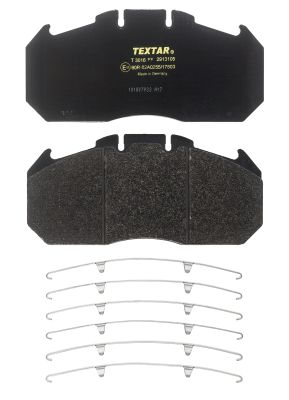 Placute frana TEXTAR 2913105