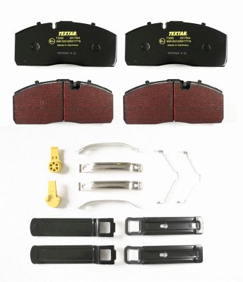 Placute frana TEXTAR 2917504