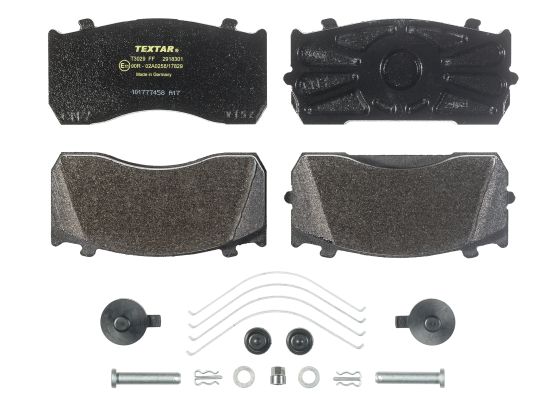 Placute frana TEXTAR 2918301