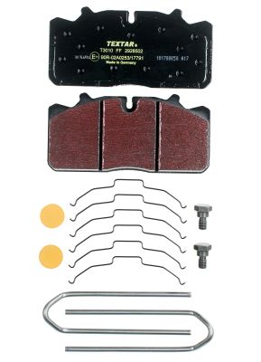 Placute frana TEXTAR 2928502