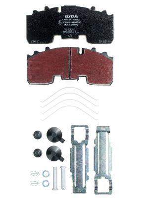 Placute frana TEXTAR 2930601