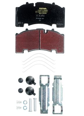 Placute frana TEXTAR 2930801