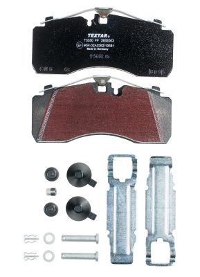 Placute frana TEXTAR 2932003
