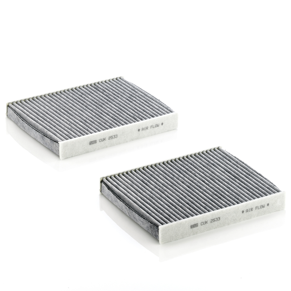Filtru polen BMW Seria 5 (F10) 520 d xDrive  diesel 190 cai MANN-FILTER CUK2533-2