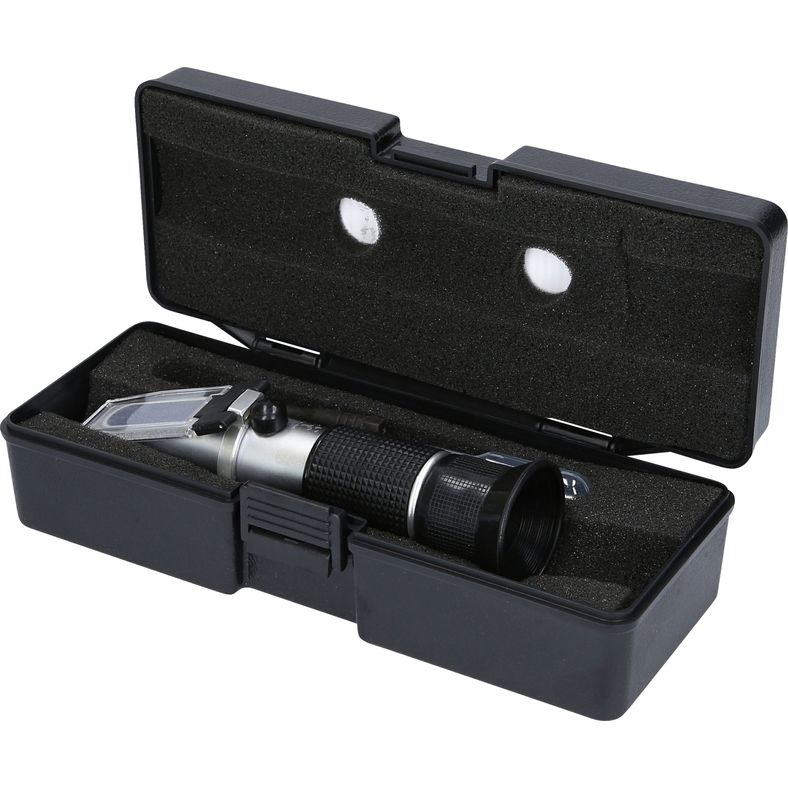 Antigel / Aparat masurat aciditate baterie (Refractrometru) KS TOOLS 550.1285