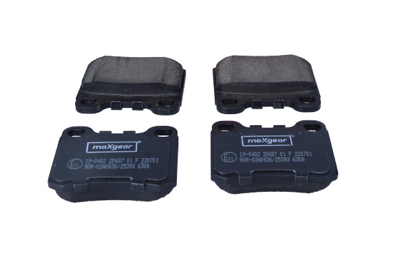 Placute frana MAXGEAR 19-0402