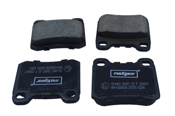 Placute frana MAXGEAR 19-0403