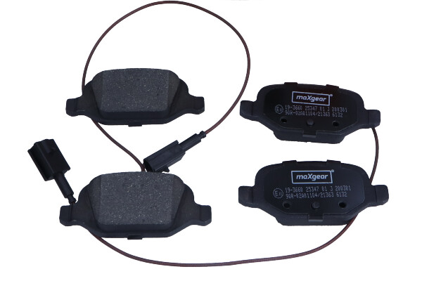 Placute frana MAXGEAR 19-3660