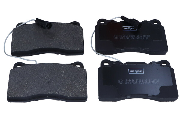 Placute frana MAXGEAR 19-3666