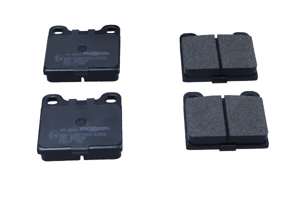 Placute frana MAXGEAR 19-3863