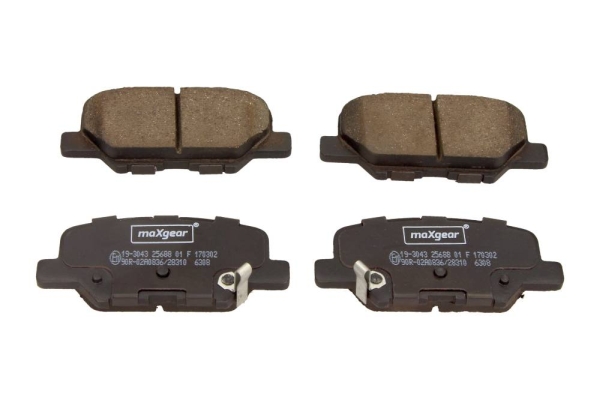 Placute frana MAXGEAR 19-3043