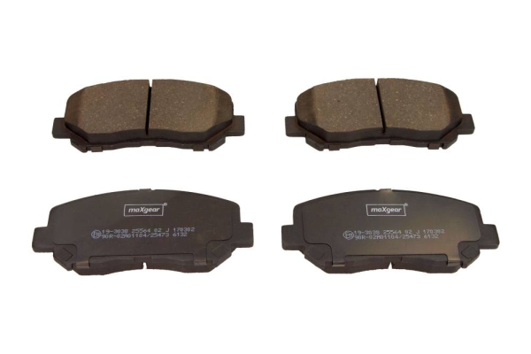 Placute frana MAXGEAR 19-3038