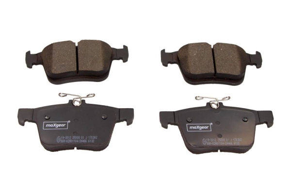 Placute frana MAXGEAR 19-3012