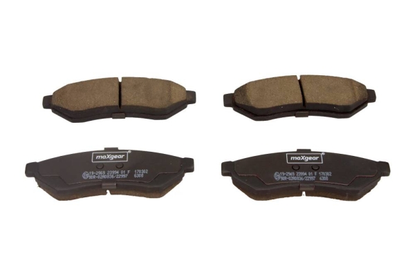 Placute frana MAXGEAR 19-2969