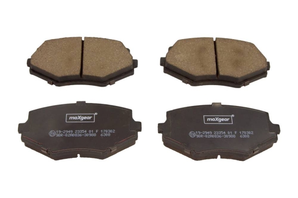 Placute frana MAXGEAR 19-2949