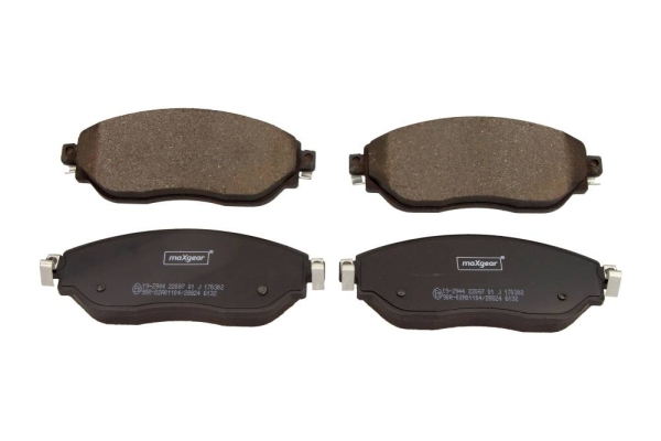 Placute frana MAXGEAR 19-2944