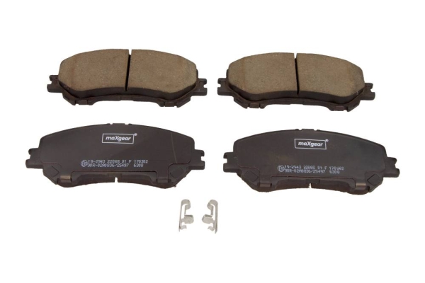 Placute frana MAXGEAR 19-2943