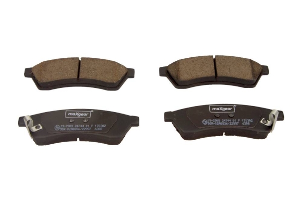 Placute frana MAXGEAR 19-2908