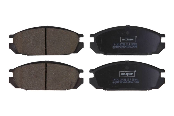 Placute frana MAXGEAR 19-1741
