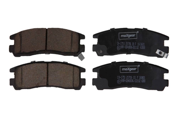 Placute frana MAXGEAR 19-1751