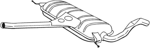 Toba esapamet intermediara BOSAL 283-243