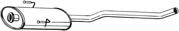 Toba esapamet intermediara BOSAL 281-379