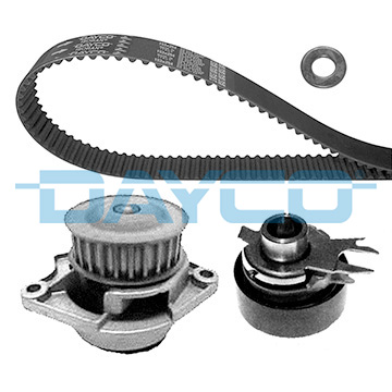 Set pompa apa + curea dintata VW POLO (6N2) 1.4  benzina 60 cai DAYCO KTBWP3411